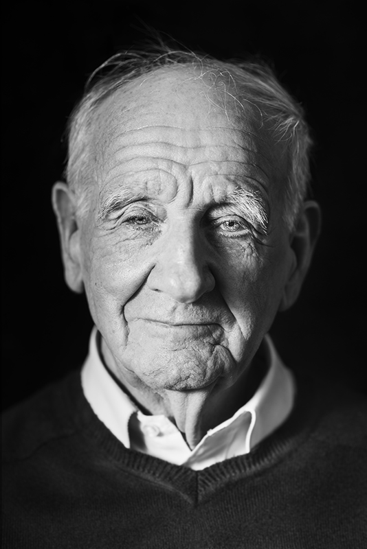 Portrait of a miner from Sutton Manor Colliery, part of miners Strike project crossing the line