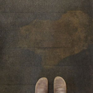 image of carpet stain, part of Covid chronicles